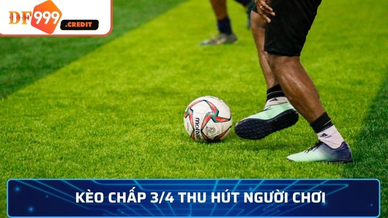  Kèo chấp 3/4 thu hút người chơi 